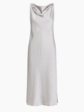 NWT Aritzia Wilfred New Goddess Satin Midi Dress Size S